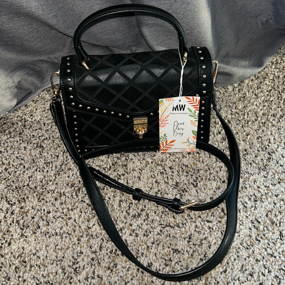 New Faux Leather handbag/crossbody